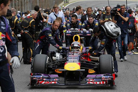 Nmecký pilot formule 1 Sebastian Vettel ze stáje Red Bull