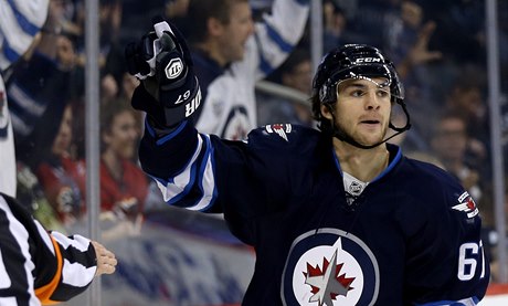 eský hokejista Winnipegu Jets Michael Frolík