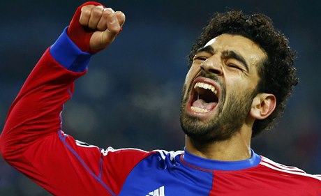 Fotbalista Basileje Mohamed Salah 