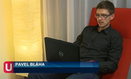Pavel Bláha pracuje v Seznamu. To v reportái T nezaznlo.