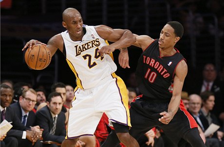Kobe Bryant v dresu Lakers