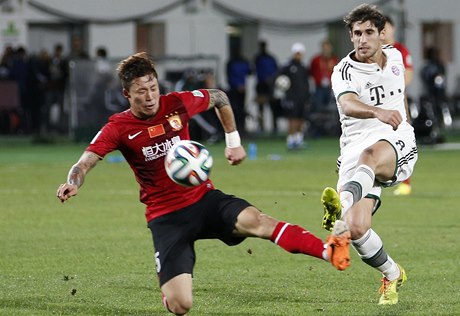 Javier Martinez v dresu Bayernu.