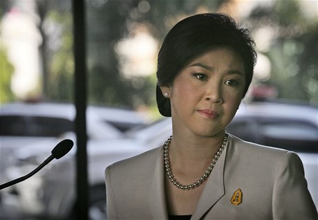 Thajská premiérka Jinglak inavatrová