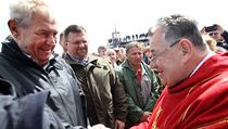 Miloš Zeman a Dominik Duka na archivním snímku ze srpna 2013. | na serveru Lidovky.cz | aktuální zprávy