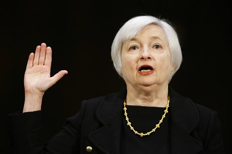 Janet Yellenová je historicky první enou v ele americké centrální banky