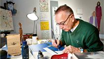 Jiří Votruba ve svém pražském ateliéru | na serveru Lidovky.cz | aktuální zprávy