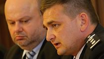 Ministr vnitra Martin Pecina (vlevo) a policejní prezident Martin Červíček | na serveru Lidovky.cz | aktuální zprávy