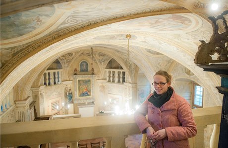 O letoní teplé zim ale na hrad míí více lidí, ne v pedchozích letech. "Zájem je, i kdy není v takové míe jako bhem sezony," uvedla kastelánka hradu Iva Bártová.