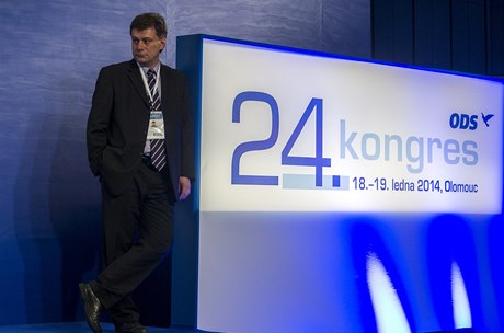 Pavel Blaek na 24. kongresu ODS.