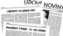 Samizdatové LN z února 1989 popisují události Palachova týdne | na serveru Lidovky.cz | aktuální zprávy