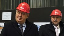 Miloš Zeman na návštěvě ve firmě Lias Vintířov. | na serveru Lidovky.cz | aktuální zprávy