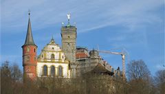 Schwarzenberg je hrad zajímavého tvaru.