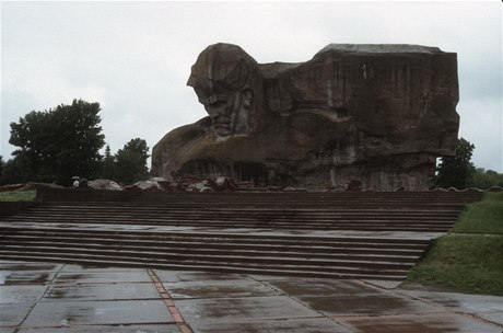 Monumentální památník druhé svtové války v bloruském Brestu.