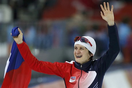 Martina Sáblíková obhájila zlatou olympijskou medaili z ptikilometrové trati