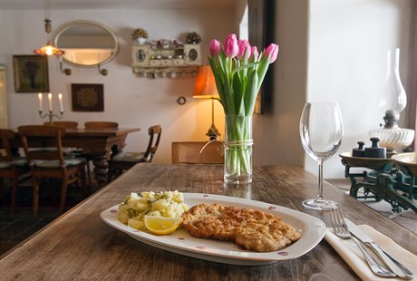 Restaurace V Polích mají porce jak pro stokilového chlapa.