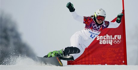 Ester Ledecká v Soi postoupila z kvalifikace.