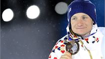 Ondřej Moravec s bronzovou medailí ze závodu na 15 km s hromadným startem. | na serveru Lidovky.cz | aktuální zprávy