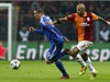 Fernando Torres (vlevo) a Felipe Melo.