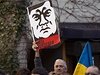 Viktor Janukovy je masov vrah, shoduj se demonstranti.