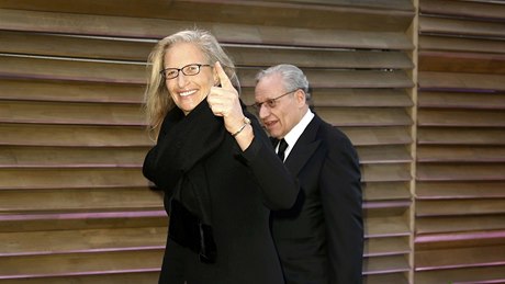 Annie Leibovitz, letoní laureátka ceny Trebbia, pi pedávání Oscar 