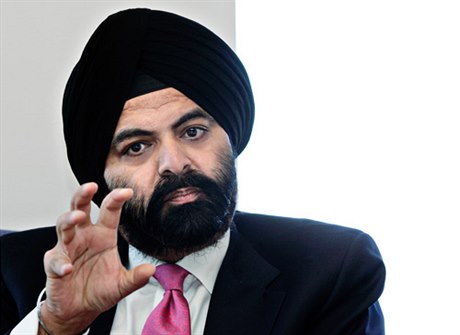 Jeden z Ind v ele nadnárodní firmy: Ajay Banga éfuje od loského ervence spolenosti MasterCard.