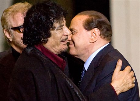 Líbaka Kaddáfí-Berlusconi se konala v ím i 16. listopadu 2009.