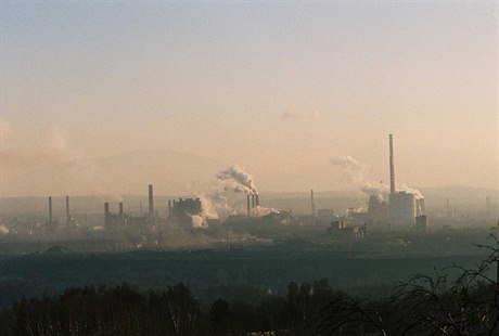 A view of the ArcelorMittal (former Nová hu) plant in Ostrava