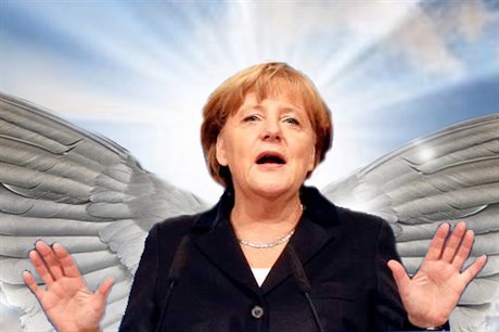 Nmecká kancléka Angela Merkelová odmítá eení, které by spoívalo v rozpliznutí dluh evropských híník na celou unii.