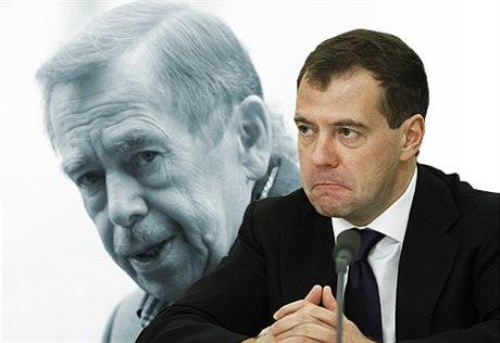 Ruský prezident Dmitrij Medvedv se k úmrtí Václava Havla dosud nevyjádil.