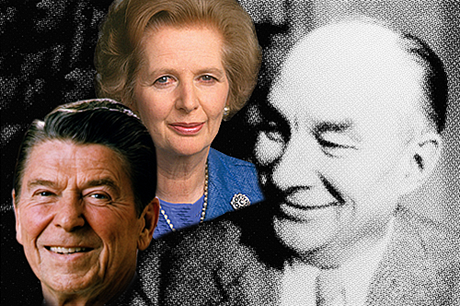 Ovlivnilo pojetí neoliberalismu  tetí cesty  nmeckého sociologa Alexandra Rüstowa bývalou britskou premiérku Margaret Thatcherová nebo nkdejího amerického prezidenta Ronalda Reagana?
