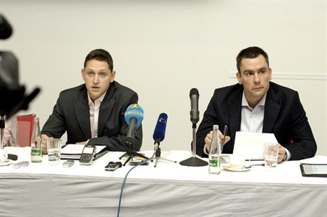 Spoluvlastníci advokátní kanceláe achta & Partners Marek Stubley (vlevo) a David Michal. Jejich kancelá brzy zmní název.