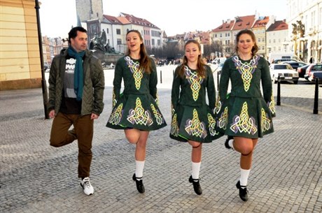 Czech actor Martin Dejdar (left) is the patron of this years Irish Music Festival