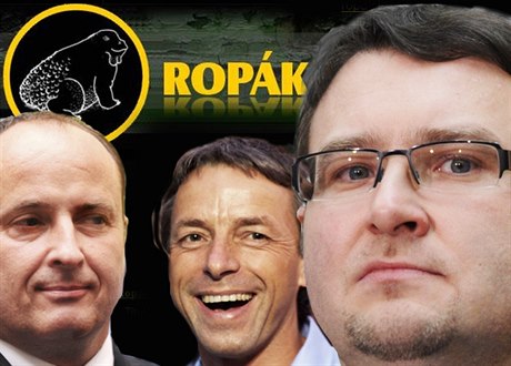 Vítzové posledních tí roník ankety: zprava Pavel Drobil (2010), Pavel Bém (2008) a Vladimír Toovský (2009).