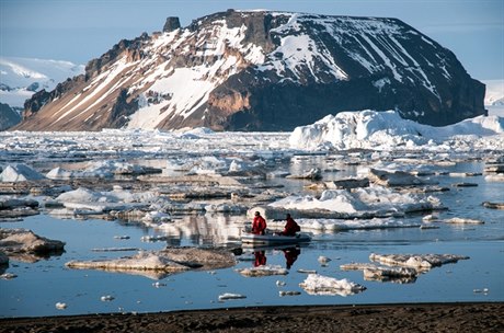 Antarktida je pro geology takka rájem, o výzkum se staral i vulkanolog.