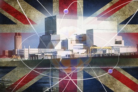 Nový model výstavby jaderných elektráren chtjí Britové aplikovat v elektrárn Hinkley Point (na snímku její souasná podoba).