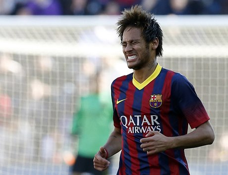 Neymar tko zkousává poráku Barcelony