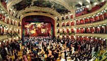 The main floor of the State Opera will be transformed into an open space for dancing when the seats are removed. The main floor of the State Opera will be transformed into an open space for dancing when the seats are removed.