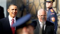 US President Barack Obama and his Czech counterpart Václav Klaus came in fist and second, respectively, in the poll US President Barack Obama and his Czech counterpart Václav Klaus came in fist and second, respectively, in the poll