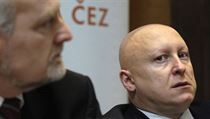 Power play: Czech Coal CEO Luboš Pavlas (left), seen here with ČEZ board member Daniel Beneš, worked at ČEZ for five years before joining the coal miner, a regional rival; now, he may need to smooth relations between the two companies to gain elecricity Power play: Czech Coal CEO Luboš Pavlas (left), seen here with ČEZ board member Daniel Beneš, worked at ČEZ for five years before joining the coal miner, a regional rival; now, he may need to smooth relations between the two companies to gain elecricity