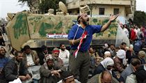Egypt mění i demonstranti, kteří se 6. února shromáždili na náměstí Tahrir v hlavním městě země Káhiře. Egypt mění i demonstranti, kteří se 6. února shromáždili na náměstí Tahrir v hlavním městě země Káhiře.