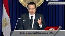 Prezident Husní Mubarak v projevu ve státní egyptské televizi nepřekvapil. Prezident Husní Mubarak v projevu ve státní egyptské televizi nepřekvapil.
