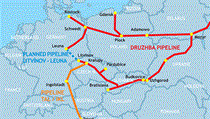 The planned pipeline would also open access to oil deliveries to northern European ports The planned pipeline would also open access to oil deliveries to northern European ports