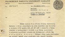 V roce 1972 udělila komunistická Filozofická fakulta UK Ladislavu Bátorovi kárnou důtku (viz faksimile) za protikomunistické postoje. Minulý týden jej vědecká rada FF UK odmítla coby xenofoba, který by neměl působit na ministerstvu školství. V roce 1972 udělila komunistická Filozofická fakulta UK Ladislavu Bátorovi kárnou důtku (viz faksimile) za protikomunistické postoje. Minulý týden jej vědecká rada FF UK odmítla coby xenofoba, který by neměl působit na ministerstvu školství.