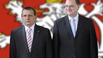 K hlavním účastníkům současné vládní krize patří i premiér Petr Nečas (vpravo) a ministr dopravy Vít Bárta, jehož rezignaci předseda vlády doručil v pondělí 11. dubna na Hrad. K hlavním účastníkům současné vládní krize patří i premiér Petr Nečas (vpravo) a ministr dopravy Vít Bárta, jehož rezignaci předseda vlády doručil v pondělí 11. dubna na Hrad.