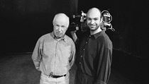 Peter and Simon Brook from the shooting of “Brook by Brook” Peter and Simon Brook from the shooting of “Brook by Brook”