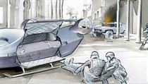 Izraelská společnost Urban Aeronautics vyvíjí autonomní vznášedlo, které samo odnese dva zraněné bojovníky z válečné zóny. Květnové zkoušky byly prý úspěchem. Izraelská společnost Urban Aeronautics vyvíjí autonomní vznášedlo, které samo odnese dva zraněné bojovníky z válečné zóny. Květnové zkoušky byly prý úspěchem.