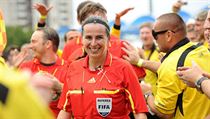 Damková after a match between Mladá Boleslav and Slovácko — her last with the Gambrinus league Damková after a match between Mladá Boleslav and Slovácko — her last with the Gambrinus league