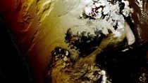 Snímek Arktidy (od Norska po Sibiř), který pořídila NASA 1. srpna 2008. Zmizí bílé plochy? Snímek Arktidy (od Norska po Sibiř), který pořídila NASA 1. srpna 2008. Zmizí bílé plochy?