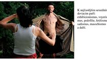 Devianta v cenzurované verzi nahradily bezpohlavní fotografie: temná noční ulička a alej zasypaná listím. Zmizely i instrukce, jak se nasazuje prezervativ. Devianta v cenzurované verzi nahradily bezpohlavní fotografie: temná noční ulička a alej zasypaná listím. Zmizely i instrukce, jak se nasazuje prezervativ.