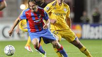 Viktoria Plzeň midfield danger man Petr Jiráček on the ball Viktoria Plzeň midfield danger man Petr Jiráček on the ball